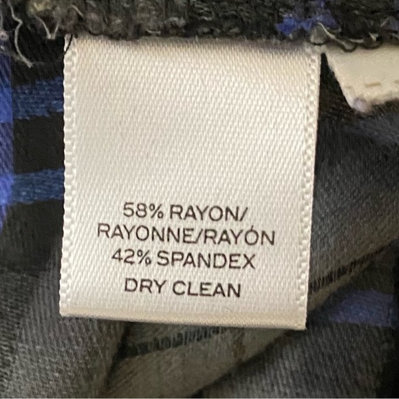 Loft Plaid Long Sleeve Blouse Size Large - Picture 11 of 13